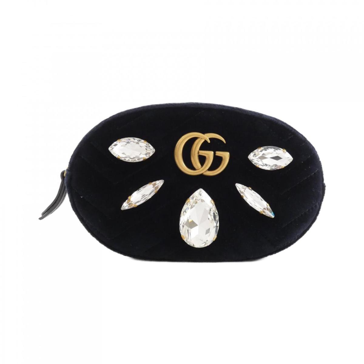 グッチ GG MARMONT 476434 9FRPT ウエストバッグ【中古】|KOMEHYO ONLINESTORE 店