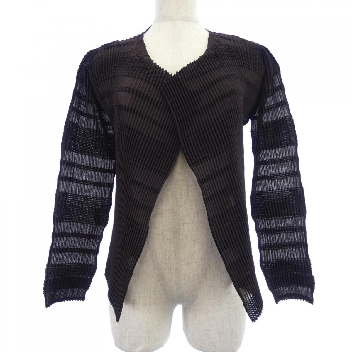 イッセイミヤケ ISSEY MIYAKE IM23FJ147 カーディガン【中古】