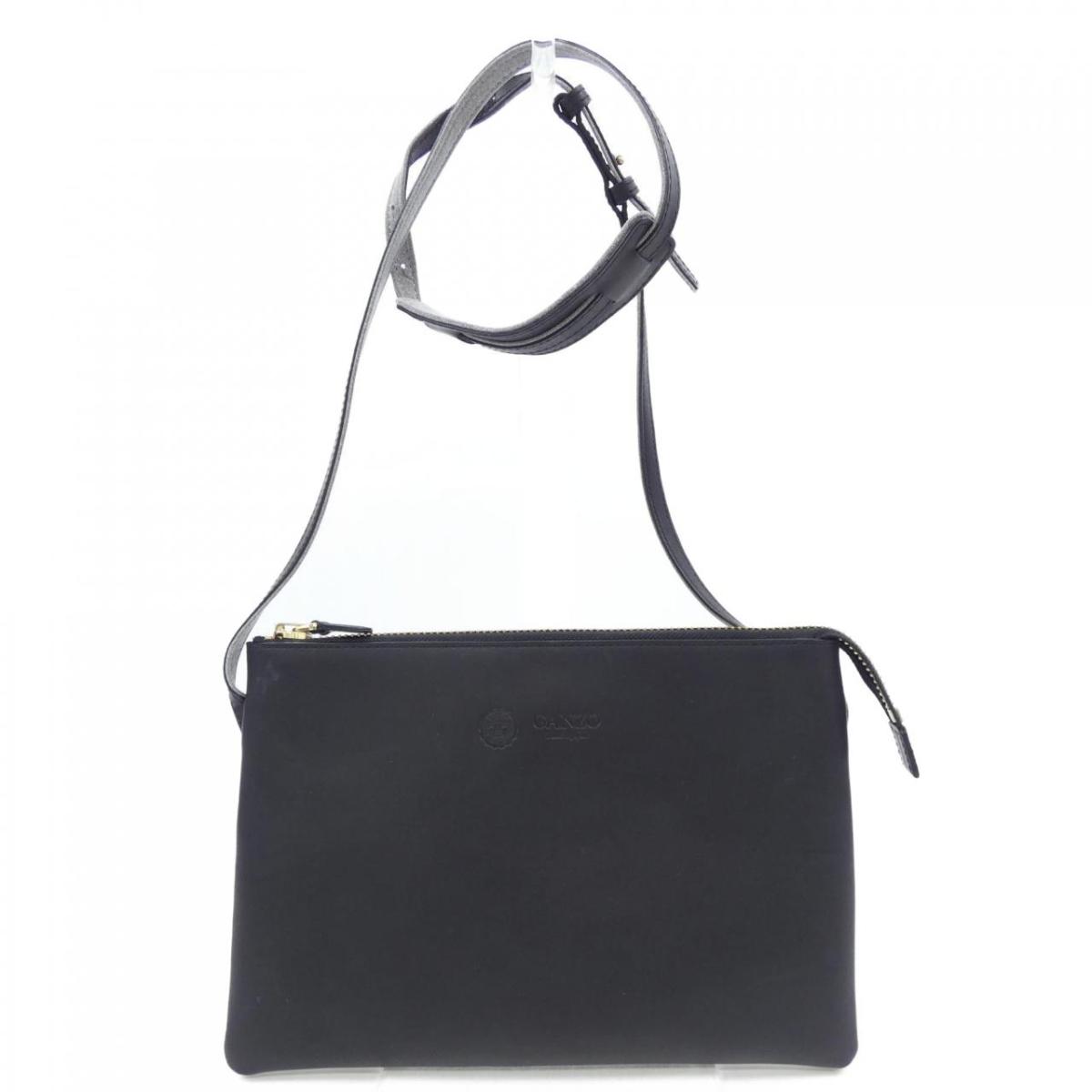 楽天市場】GANZO ガンゾ 7QS-H ミニ ショルダーバッグ ブラウン メンズ