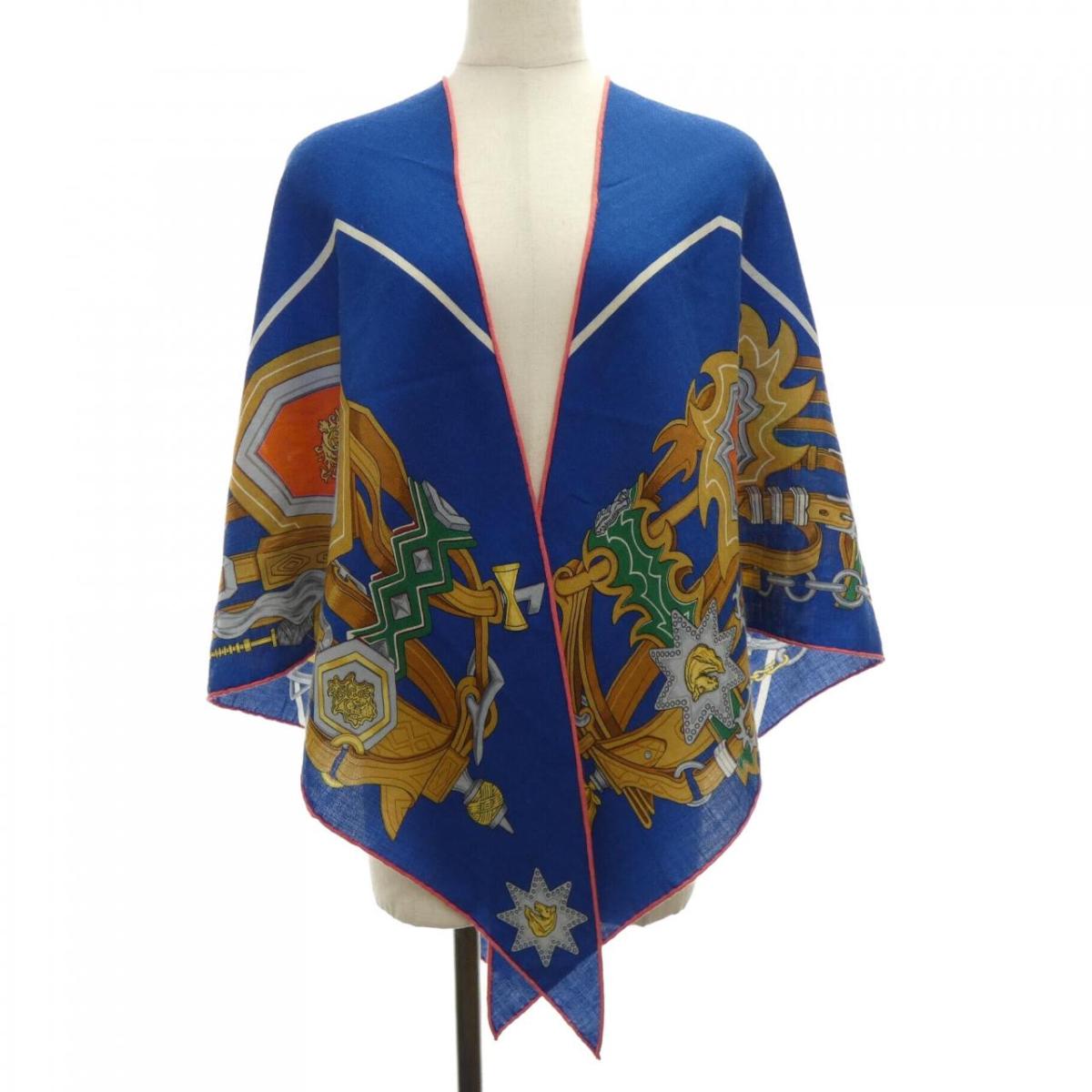 エルメス HERMES BRIDES ET DESTIN H363967S トライアングルジェアン STOLE【中古】