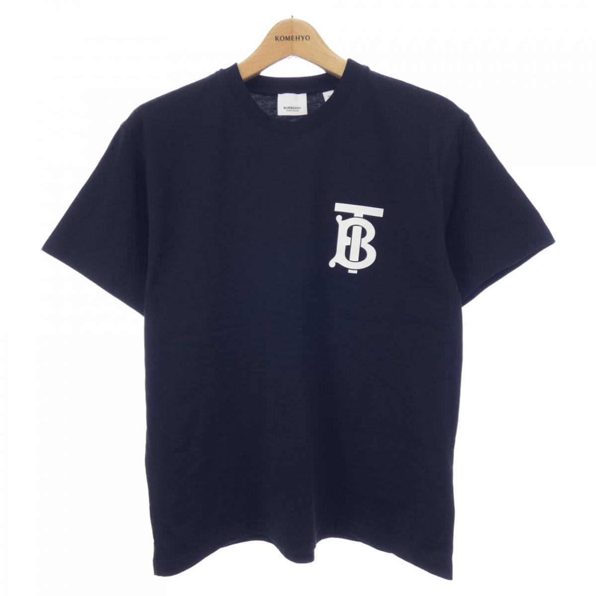楽天市場】BURBERRY LOGO EMBROIDERY STRIPED T-SHIRT 8083612 SIZE-M