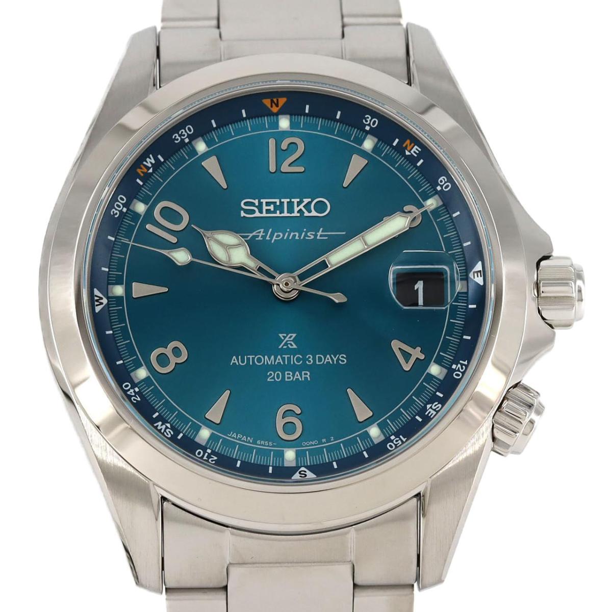 【新品】セイコー プロスペックス アルピニスト 6R55-00P0/SBDC207 SS 自動巻【新品】