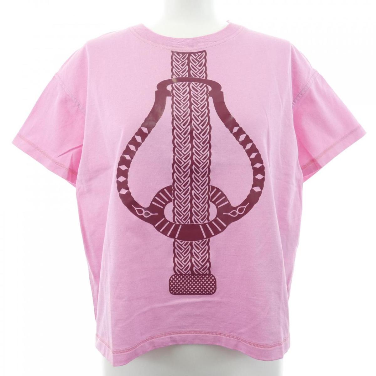 エルメス HERMES FANTAISIE D'ETRIERS 3E4624DL Tシャツ【中古】