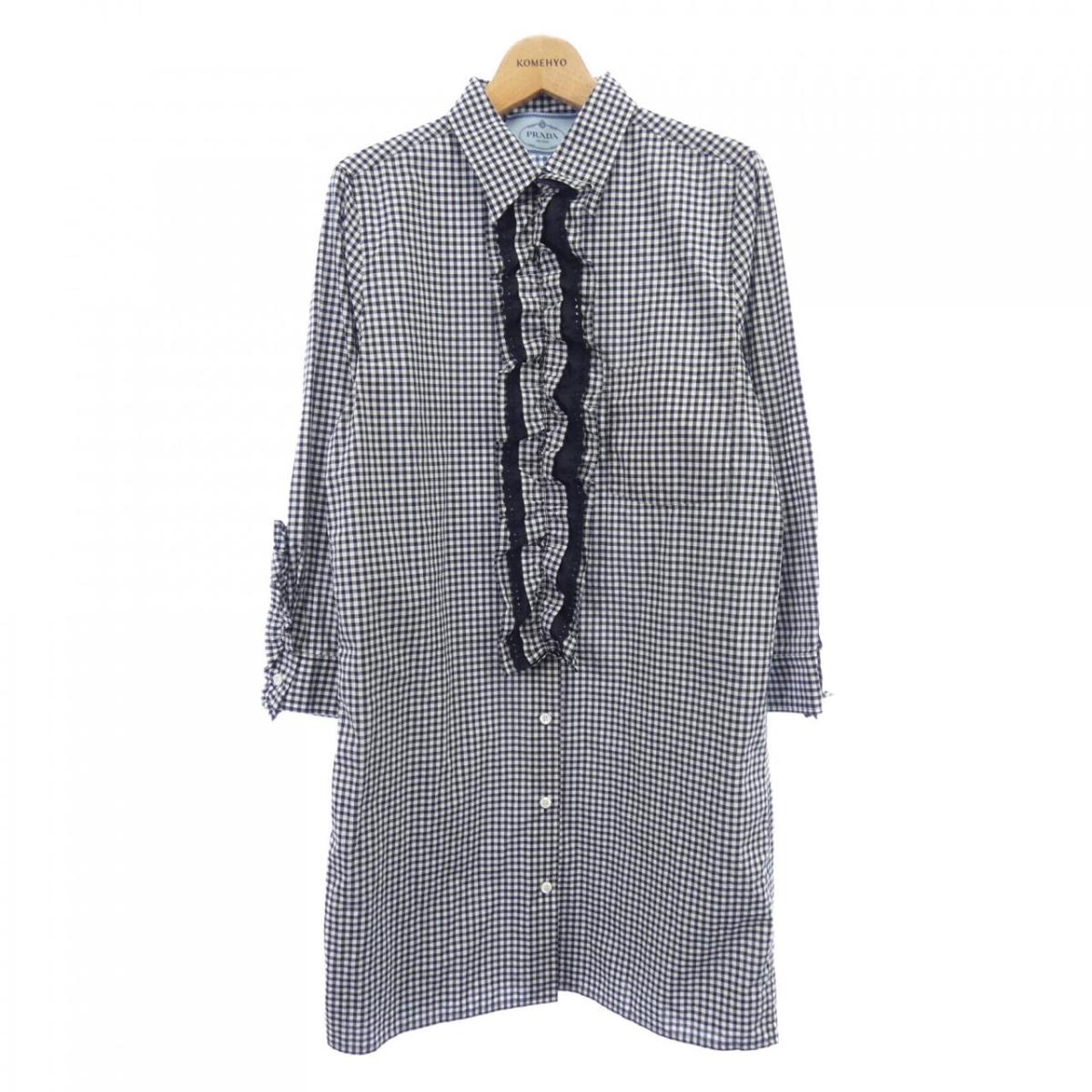 楽天市場】PRADA プラダ/CLQUET BOUQETフラワープリントドレス/P37S5C