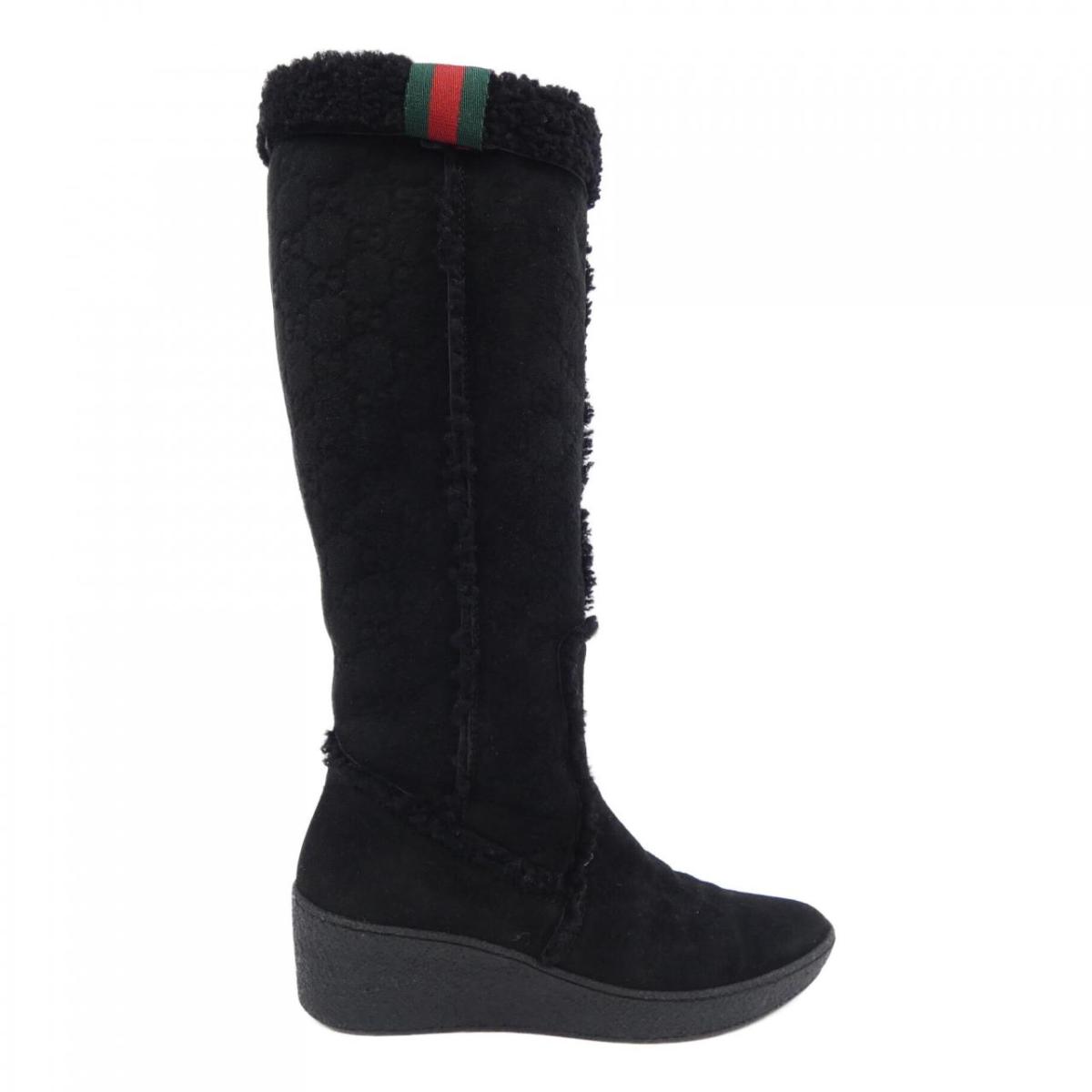 グッチ GUCCI ブーツ【中古】 レディース靴-その他-靴