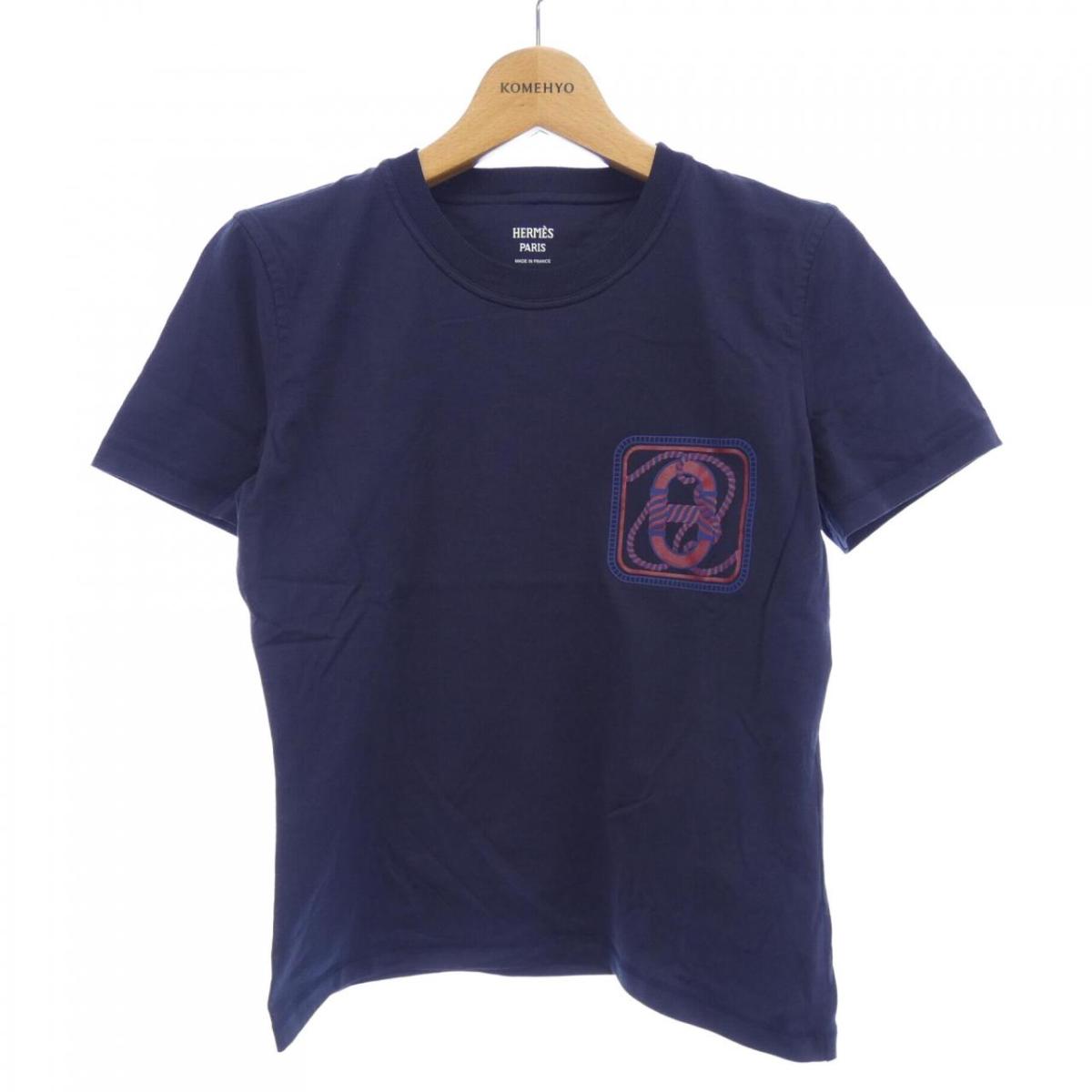 エルメス HERMES CANOE/CARTOUCHE 3E4625DL Tシャツ【中古】｜KOMEHYO ONLINESTORE 店