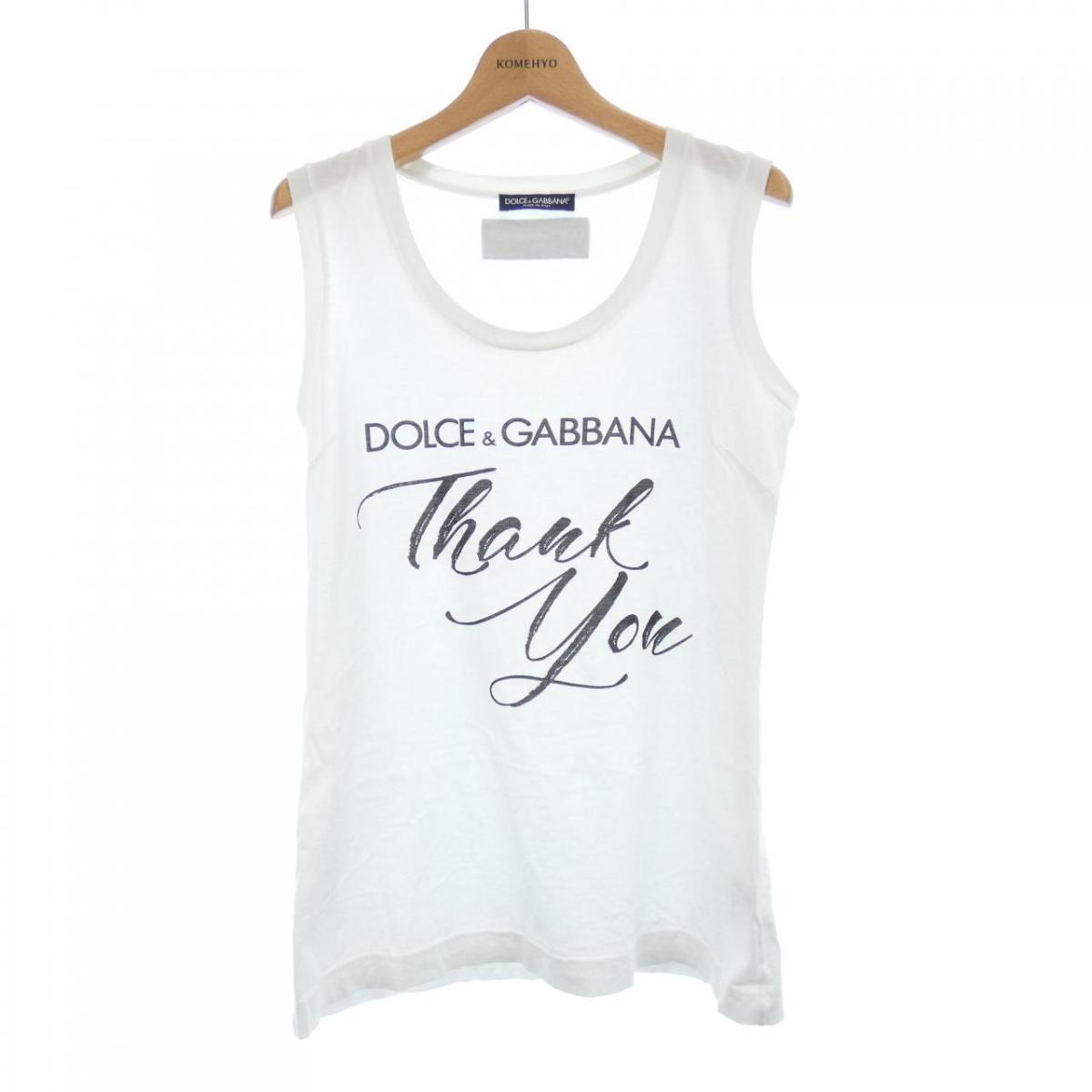ドルチェアンドガッバーナ DOLCE&GABBANA タンクトップ【中古】