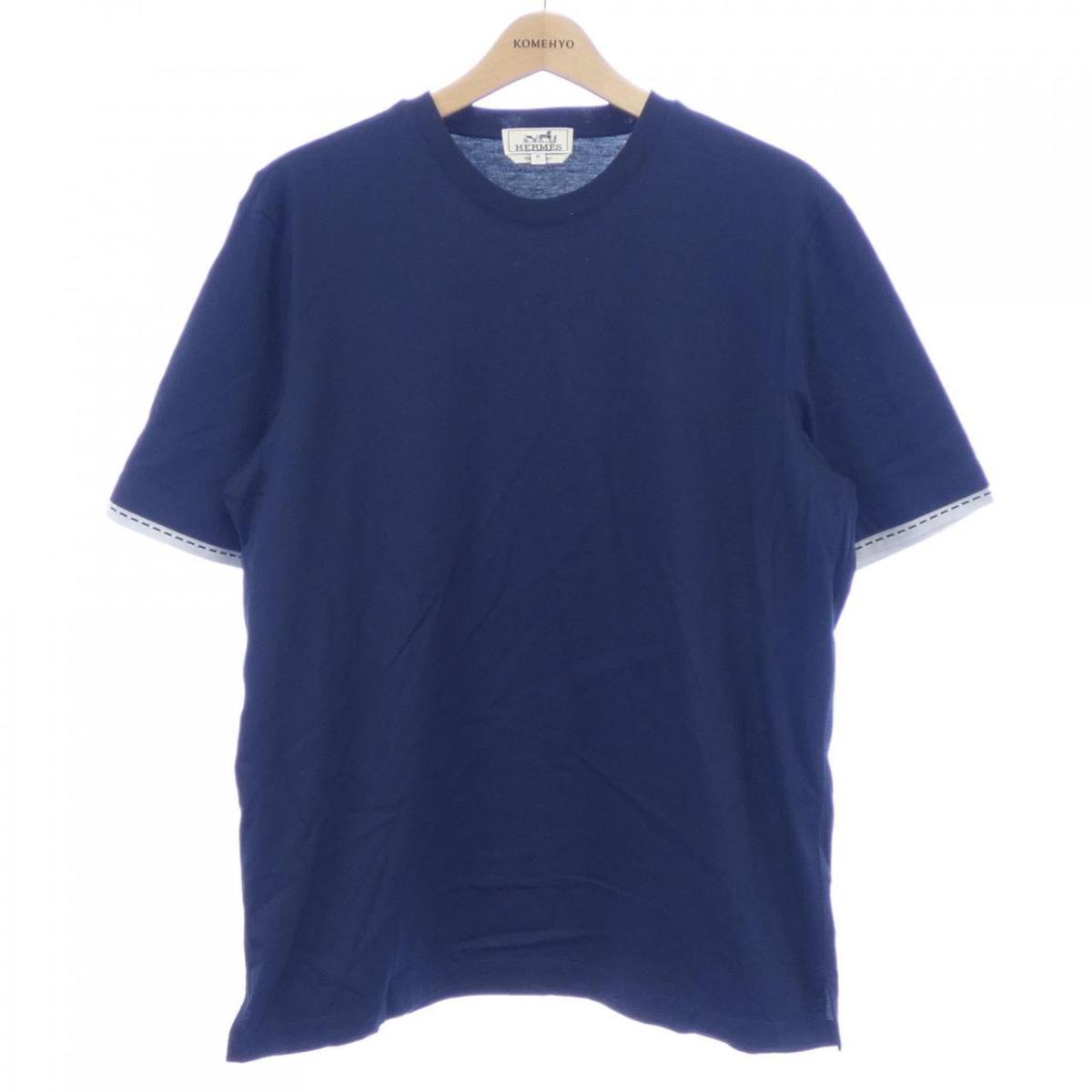 エルメス HERMES ディテール サドルステッチ *41-5714. Tシャツ【中古】 29,640円