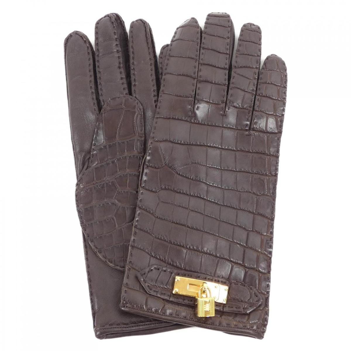 エルメス HERMES ソヤ GLOVE【中古】