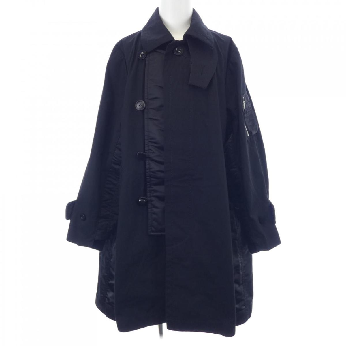 楽天市場】【中古】sacai×WTAPSCotton Back Satin Coat コート 25