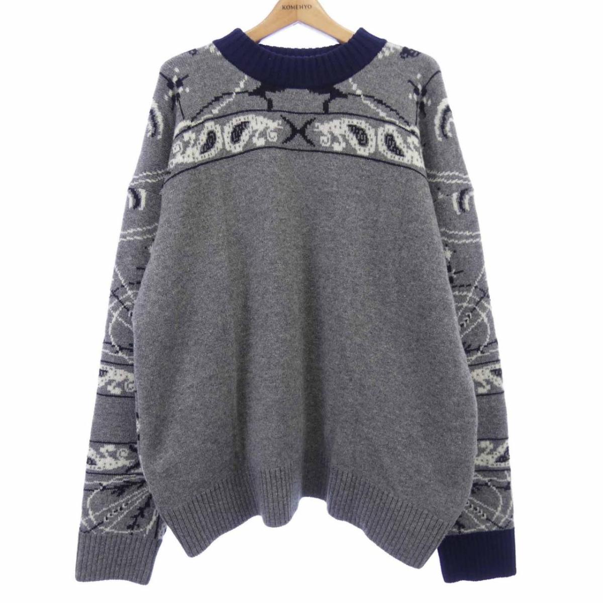 サカイ SACAI 20-2342M ニット【中古】｜KOMEHYO ONLINESTORE 店