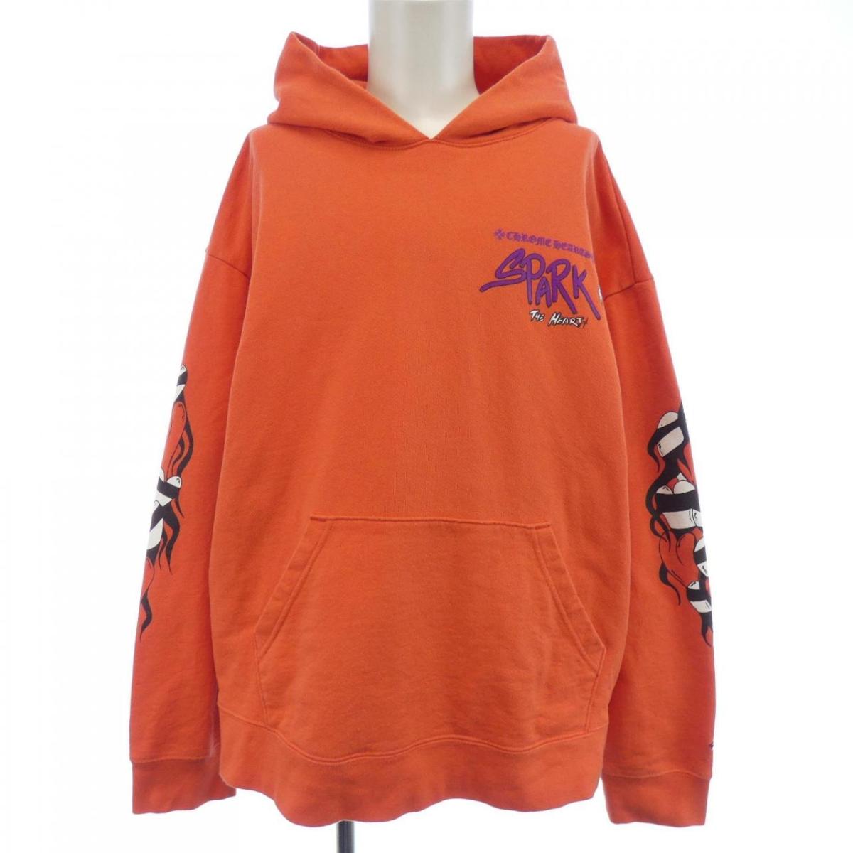 クロムハーツ CHROME HEARTS PRO SPARK THE HEART MATTY BOY 408154464******681 パーカー【中古】