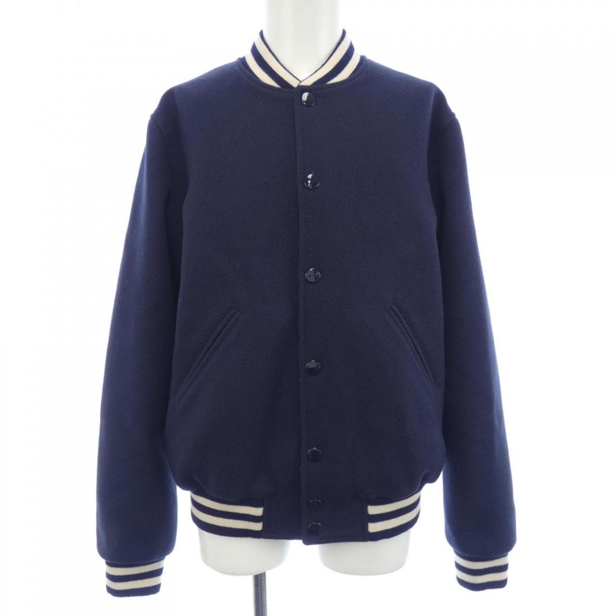 楽天市場】【セリーヌ】Celine ロゴ デニム バーシティ ブルゾン