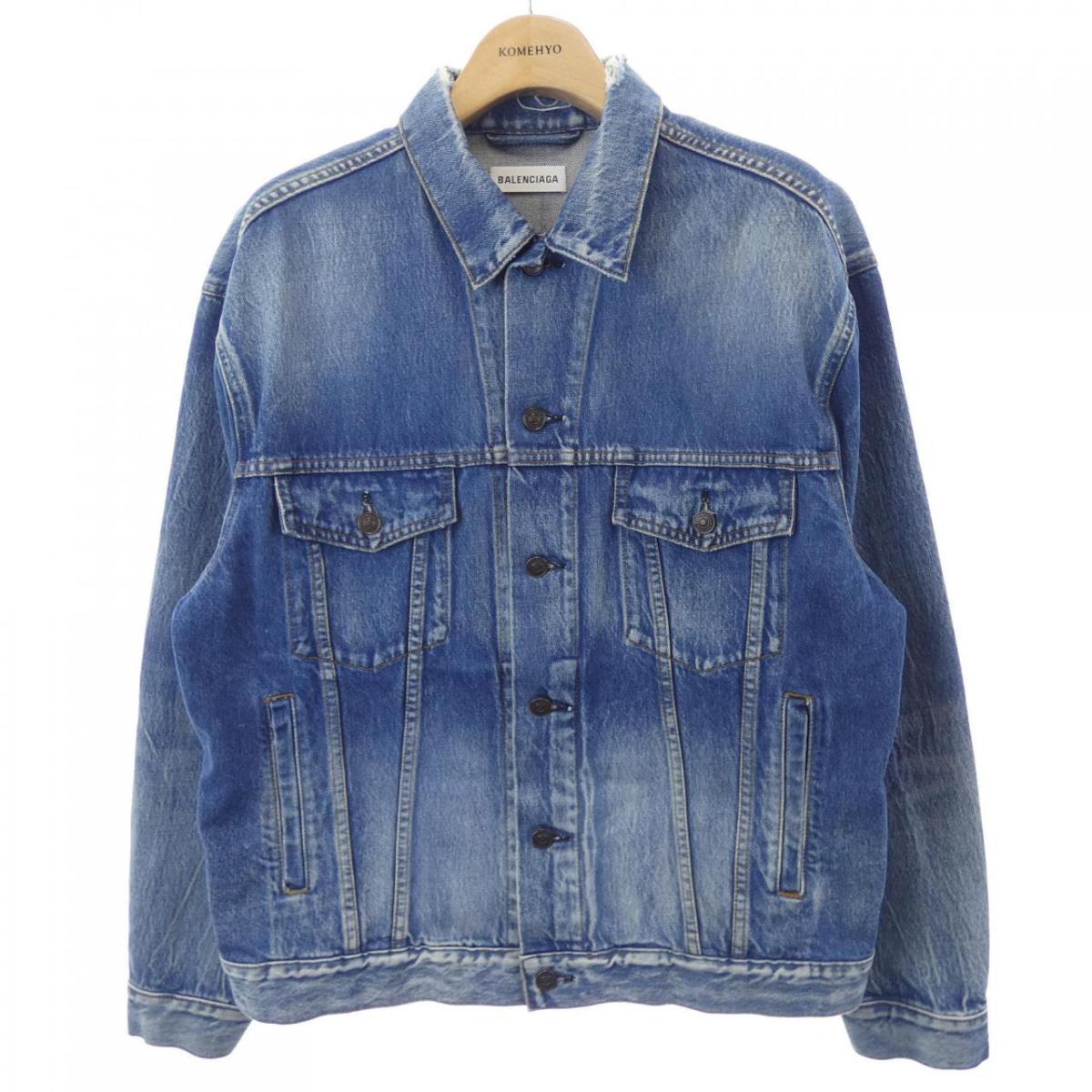 バレンシアガ BALENCIAGA ブルゾン Gジャン デニムジャケット 楽天市場】BALENCIAGA(バレンシアガ) サイズ:XS 23AW Large Fit Jacket