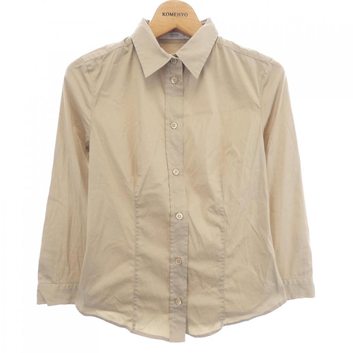 楽天市場】PRADA プラダ シャツ サイズ:XS ファイヤーパターン
