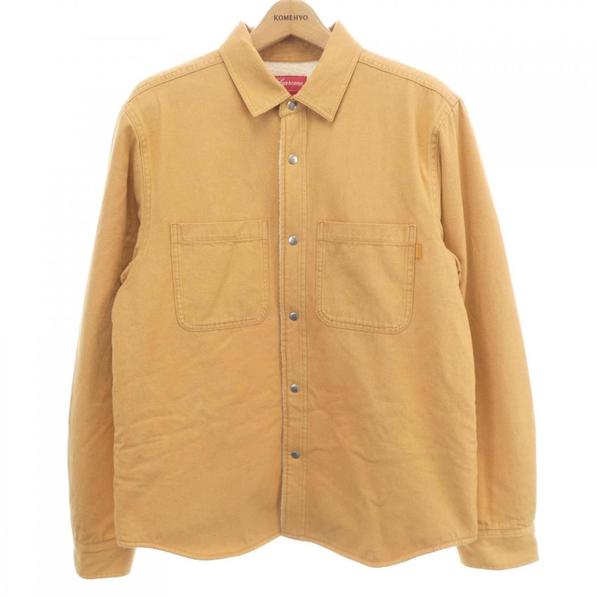 SUPREME 8 XL ホワイト シャツ Supreme Loose Fit Flannel Oxford Shirt (FW25) White Men's - FW25 - US