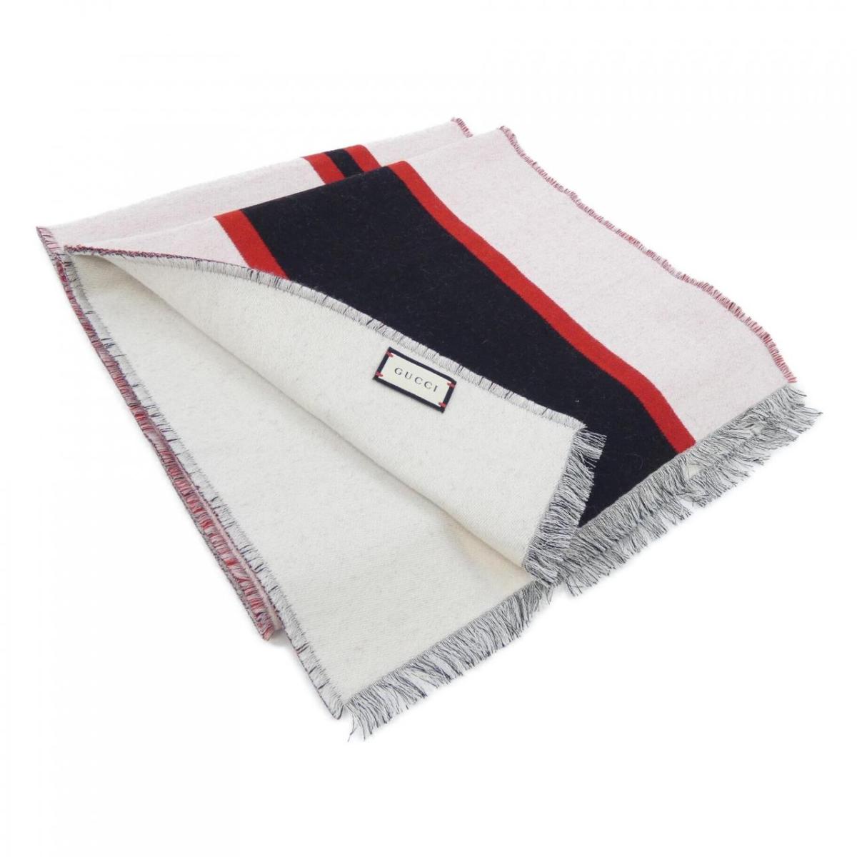 楽天市場】グッチ GUCCI イヤーマフ 耳あて シマ ホワイト系 ラビット