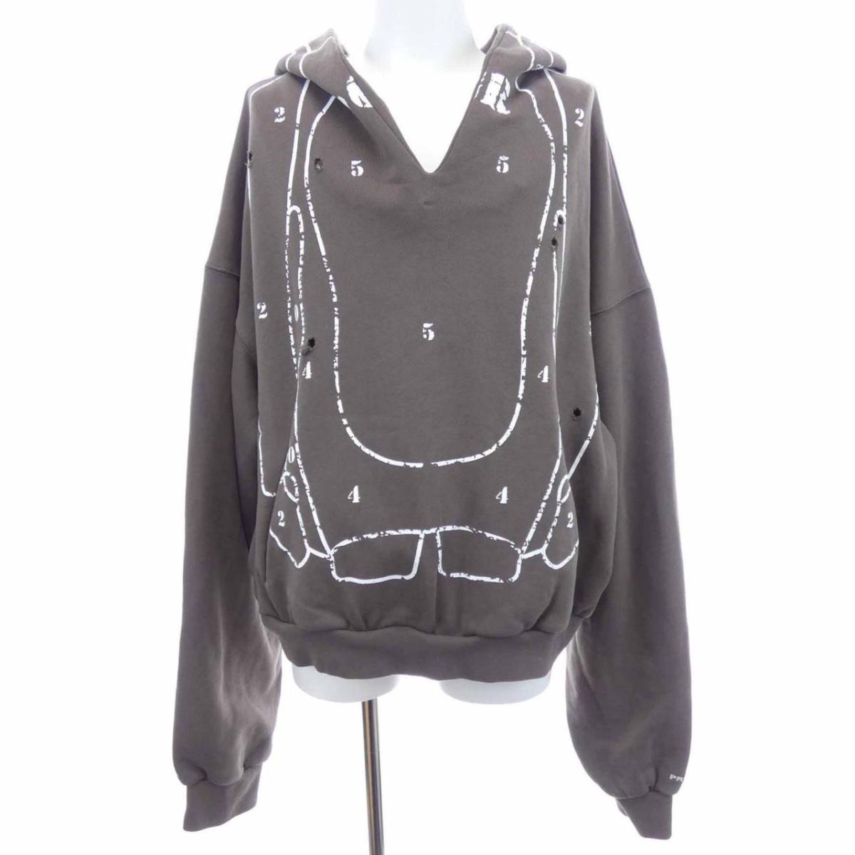 Project GR パーカー　フーディー　ZIPパーカー　サイズ2 PROJECT G/R - Reconstructed Folded Zip Hoodie | HBX