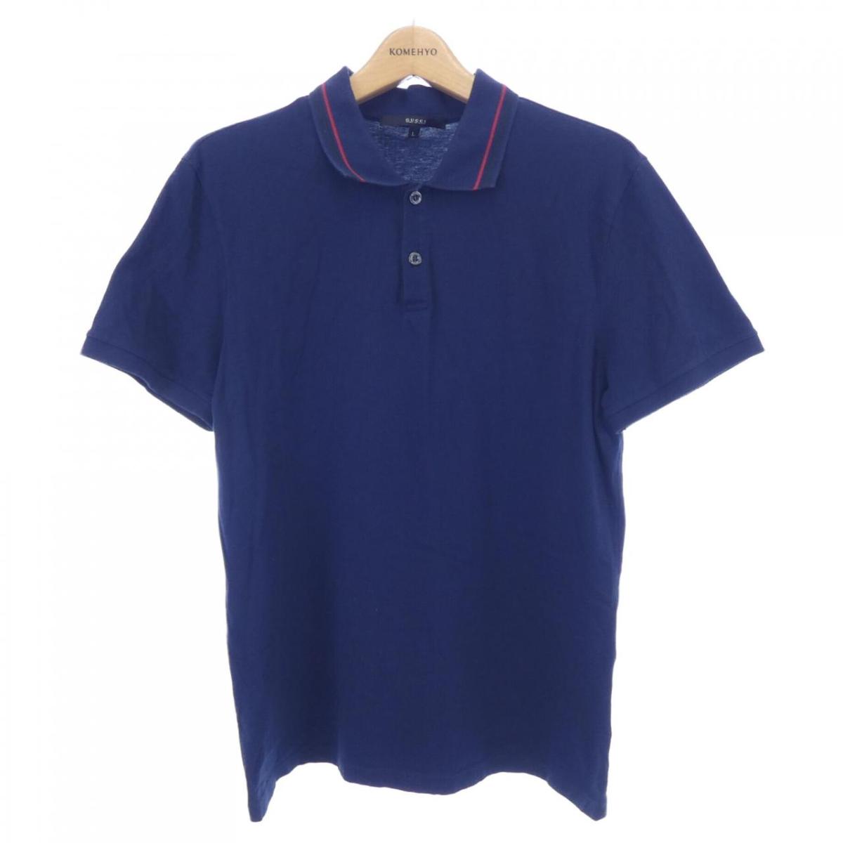 楽天市場】【送料無料】 グッチ ポロシャツ レッド ネイビー ホワイト