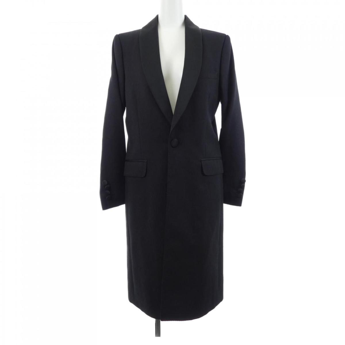 セリーヌ CELINE 2M138980C エディ期 厚地の外套【中古】