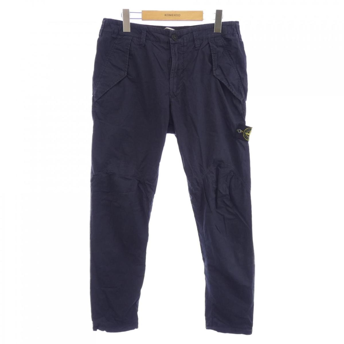 楽天市場】イタリア製 00s STONE ISLAND Cotton Pants 黒 44 ストーン