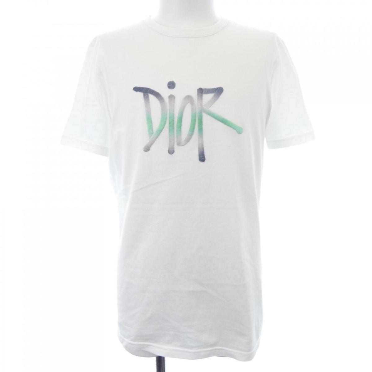 ディオール DIOR SHAWN STUSSY 033J600D0589 Tシャツ【中古】