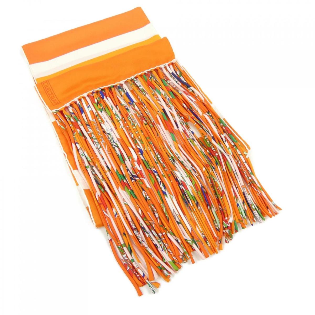 エルメス HERMES FRINGE PALETTE STOLE【中古】