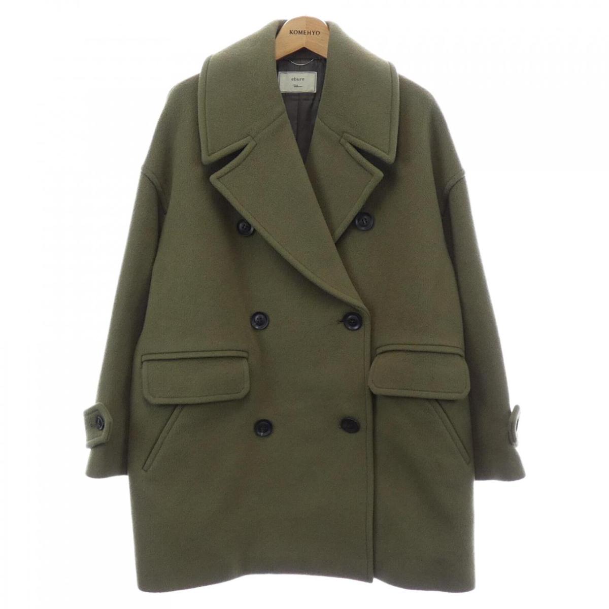 楽天市場】ebure エブール ロンハーマン別注 ウール ピーコート