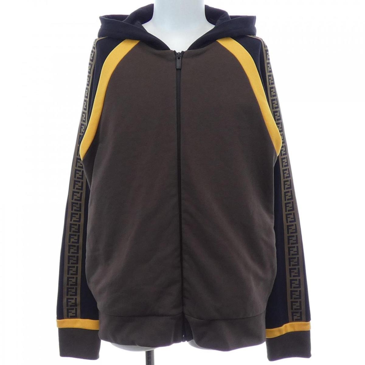 楽天市場】【FENDI】フェンディ『FFロゴ ズッカ柄 フリース ジップ