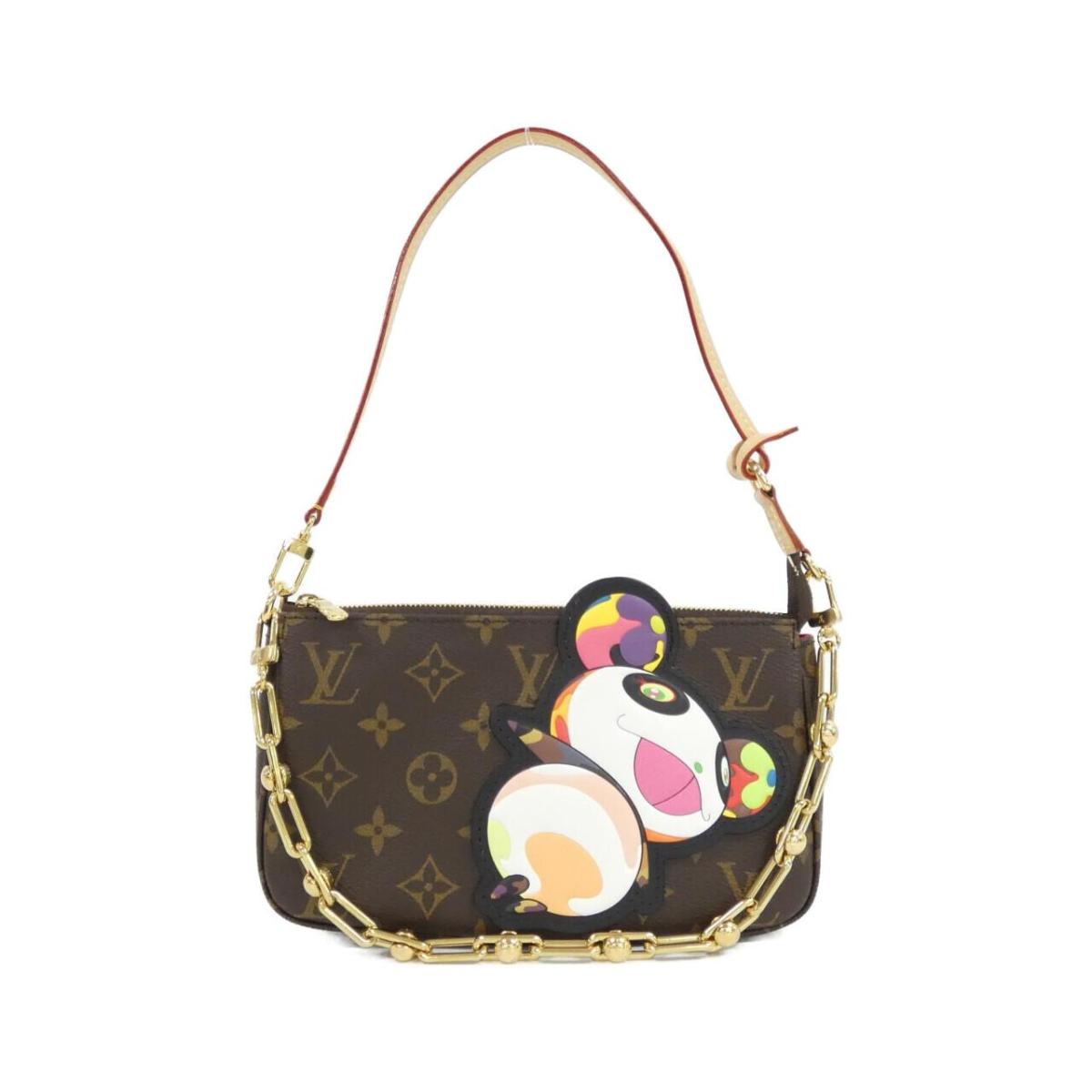 ルイヴィトン モノグラム(LV x TM) ポシェット アクセソワール M13440 添え物合財袋【中古】