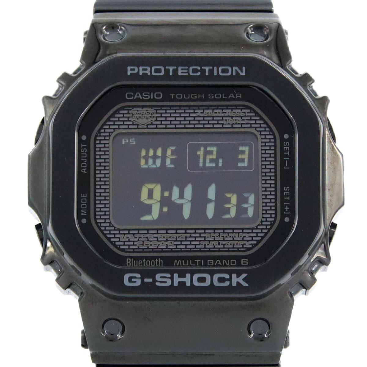 カシオ G-SHOCK 電波時計 GMW-B5000GD-1JF SS ソーラークォーツ【中古】