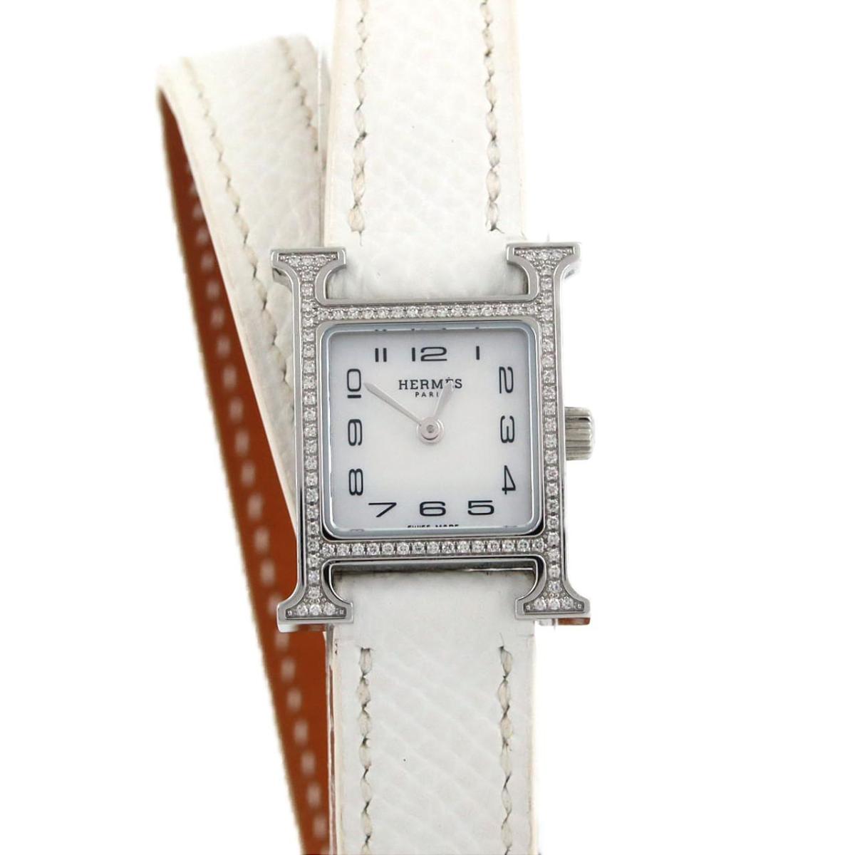 エルメス Hウォッチ･ドゥブルトゥール/D HH1.131 SS クォーツ【中古】｜KOMEHYO ONLINESTORE 店
