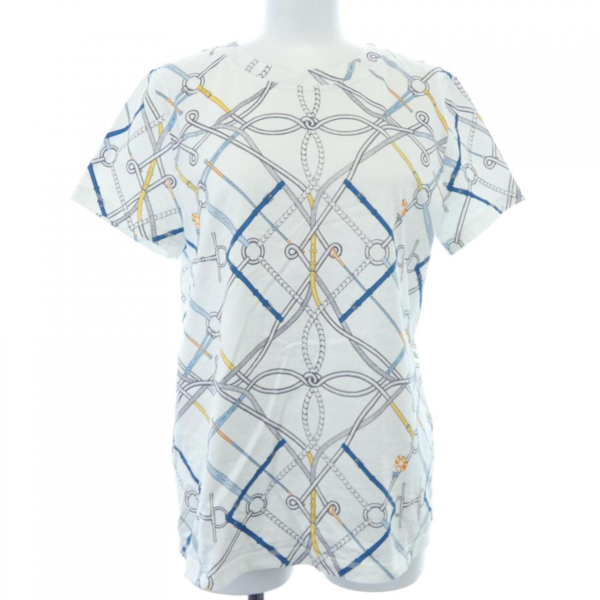 エルメス HERMES PARCOURS SANS FAUTE *16-7704. Tシャツ【中古】
