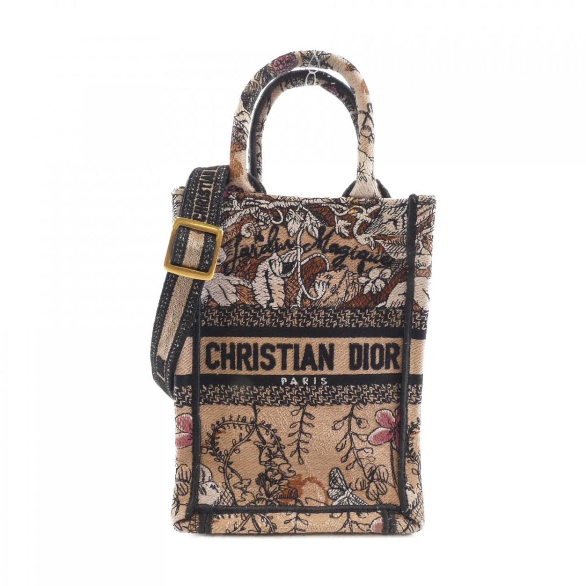 クリスチャンディオール DIOR JARDIN MAGIQUE ディオール ブック トート ミニ バーティカル バッグ S5555CRZI バッグ【中古】|KOMEHYO ONLINESTORE 店