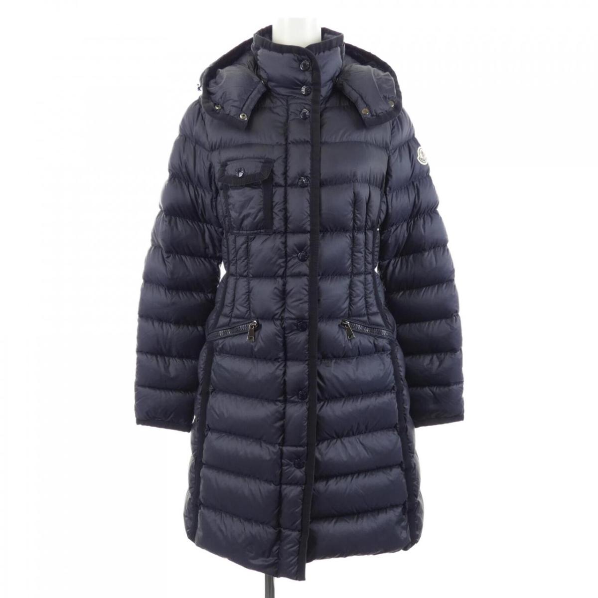 モンク線路 MONCLER HERMINE 落ちこむ厚地の外套【中古】