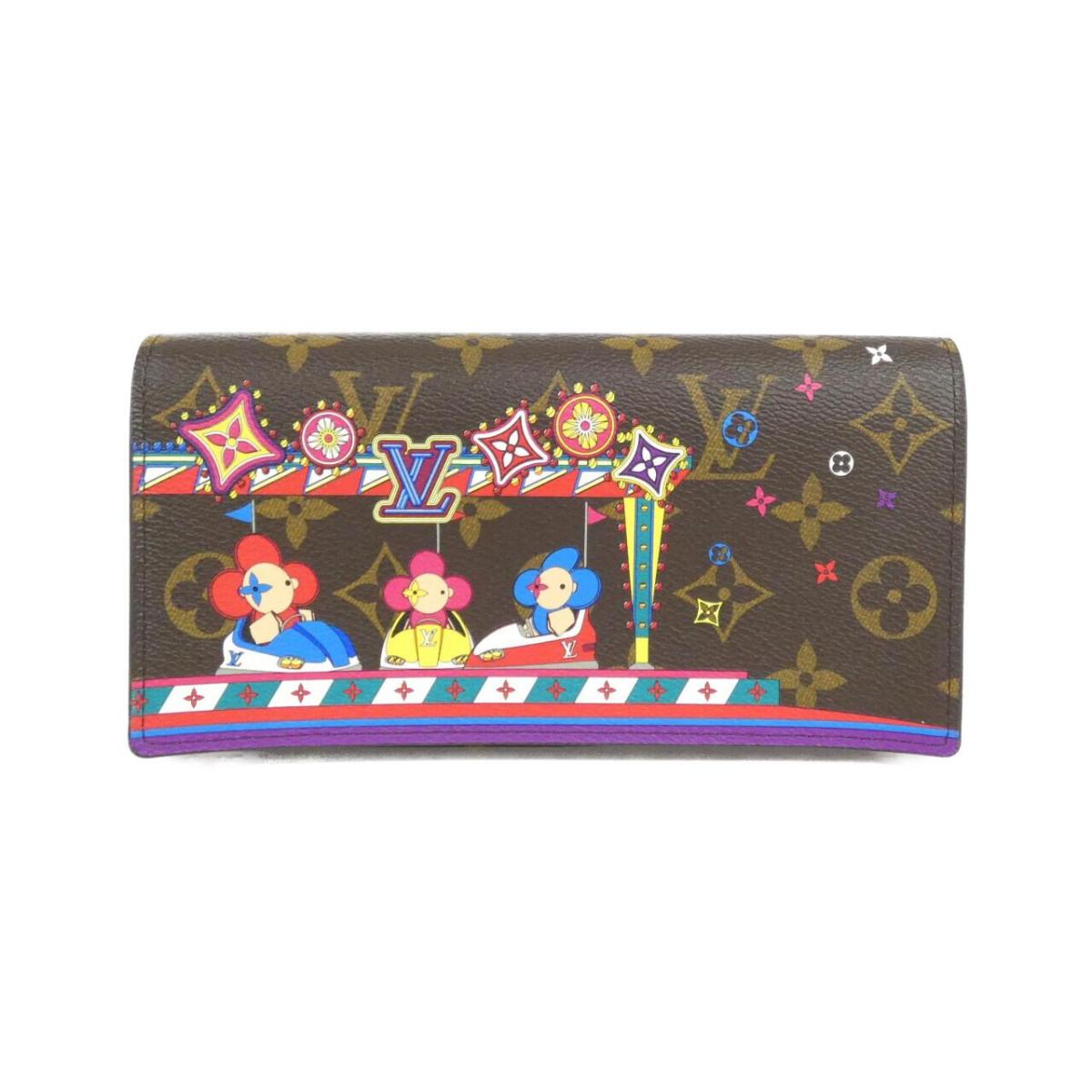 ルイヴィトン モノグラム(ホリデイ) ポルトフォイユ サラ M69747 財布【中古】