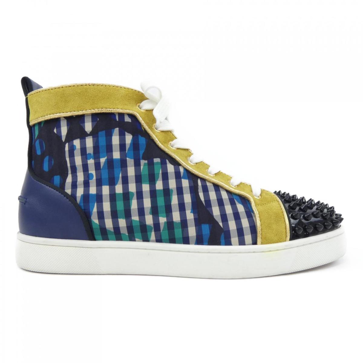 クリスチャンルブタン CHRISTIAN LOUBOUTIN LOU SPIKES ORLATO FLAT PA スニーカー【中古】