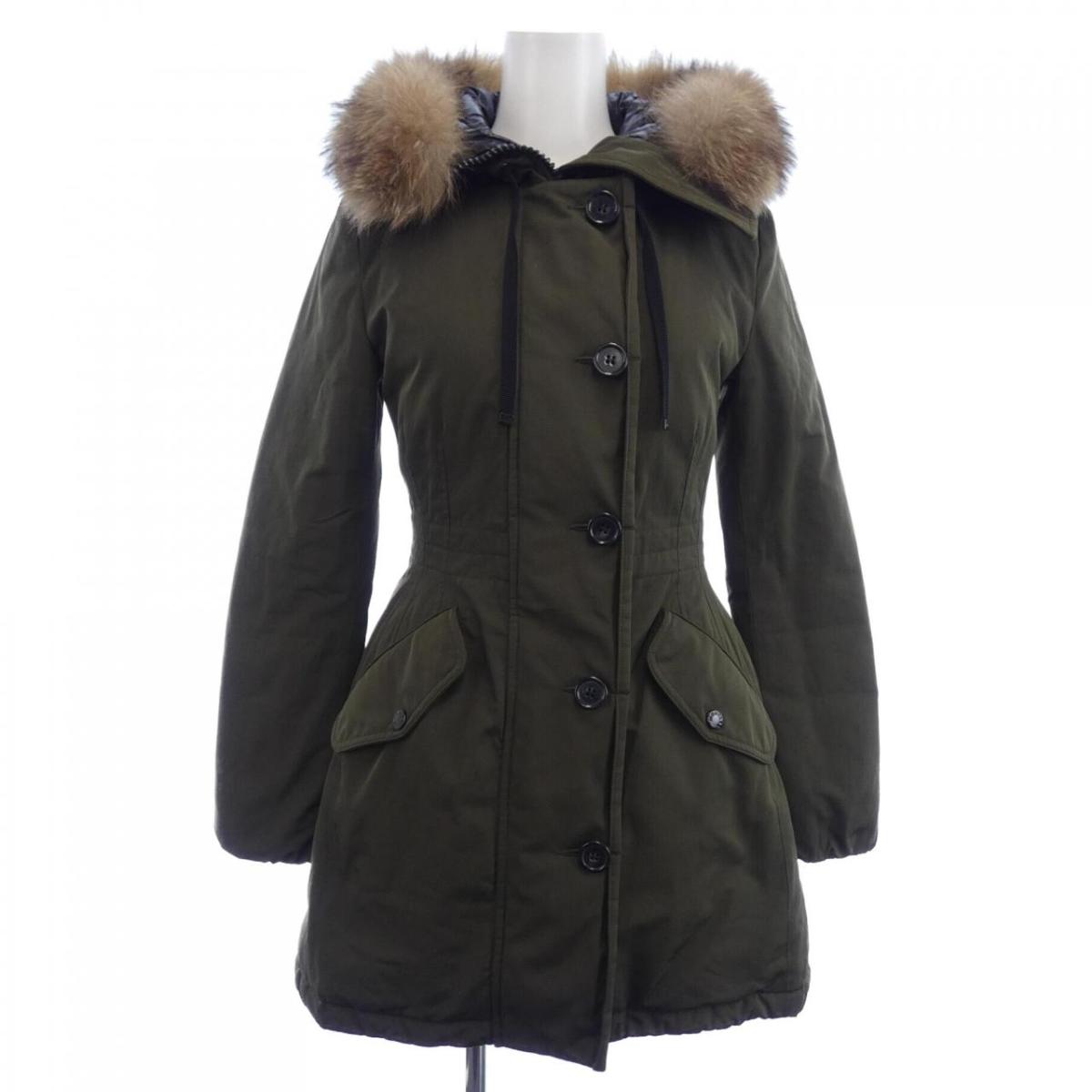 モンク線路 MONCLER MONTICOLE 落ちこむ厚地の外套【中古】