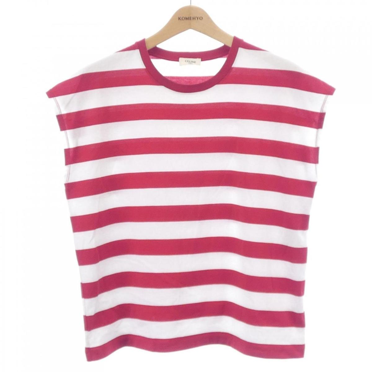 セリーヌ CELINE KIMONO SLEEVE 2X235326E Tシャツ【中古】