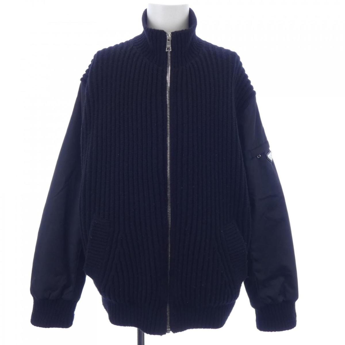 楽天市場】【スーパーSALE】【半額以下】 プラダ PRADA ウールブレンド