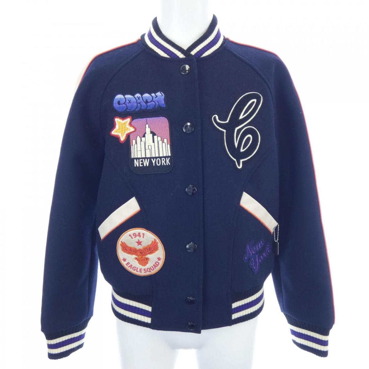 3119 コーチ　COACH　シグネチャー　スカジャン　刺繍ロゴ　ジャケット 3119 コーチ COACH シグネチャー スカジャン 刺繍ロゴ ジャケット