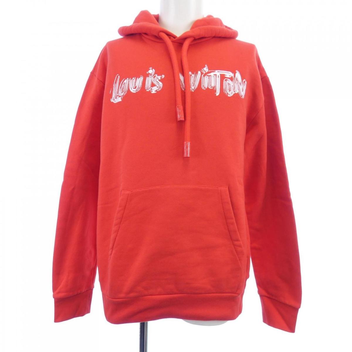 ルイヴィトン LOUIS VUITTON プリントコットンフーディ HQY47WIHN パーカー【中古】