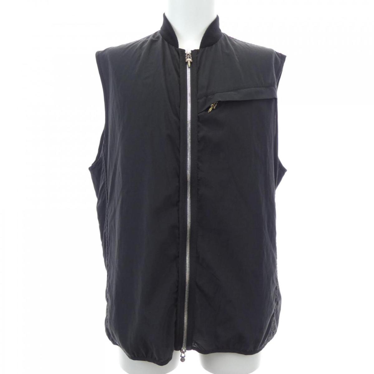 ML クロムハーツ　カシミヤ　ダガー　zip ニット　ベスト正規品　ホワイト系 ML クロムハーツ カシミヤ ダガー zip ニット ベスト正規品 ホワイト系