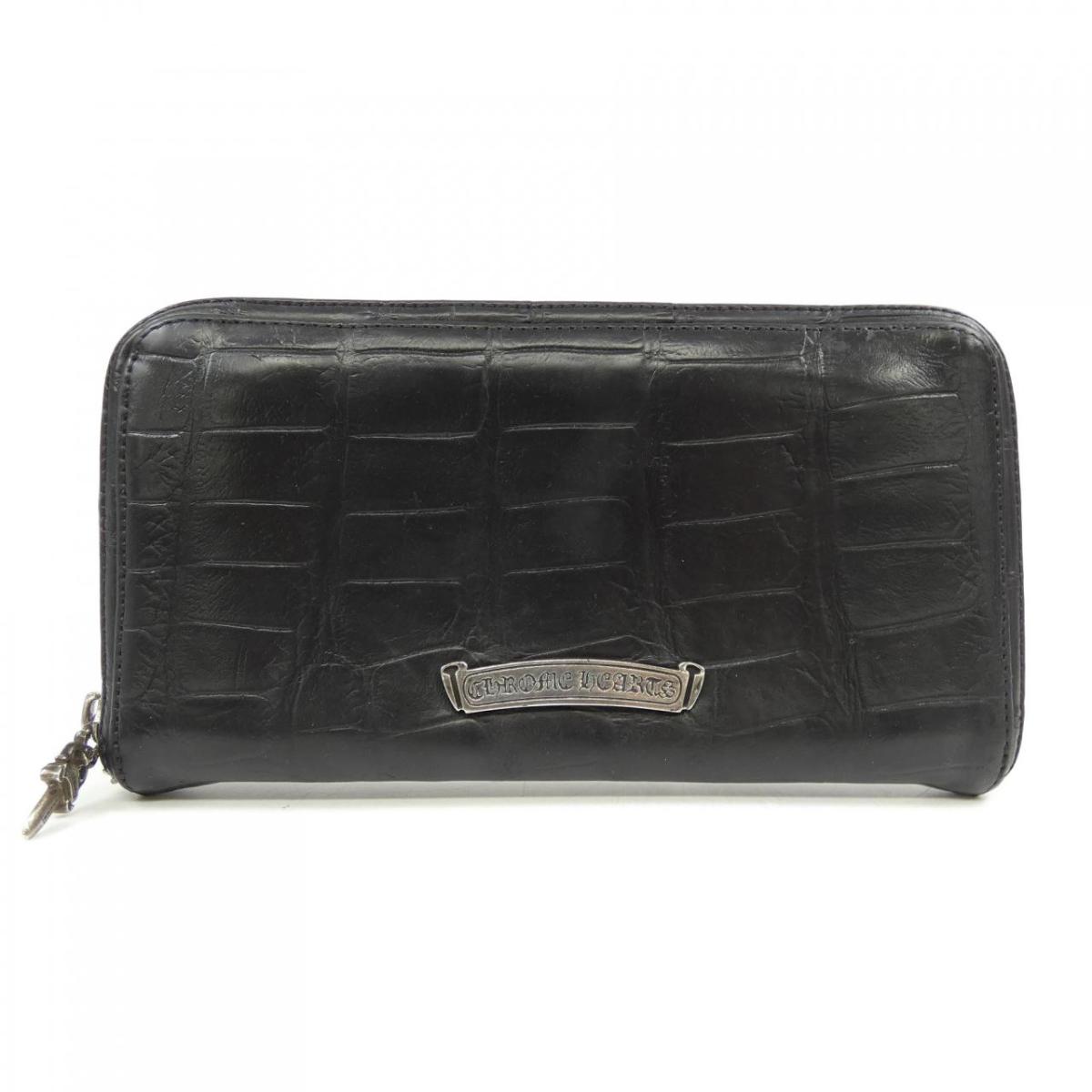 クロムハーツ CHROME HEARTS REC ZP2 W/TRM ALLGTR 2246 304 0612 0900 WALLET【中古】