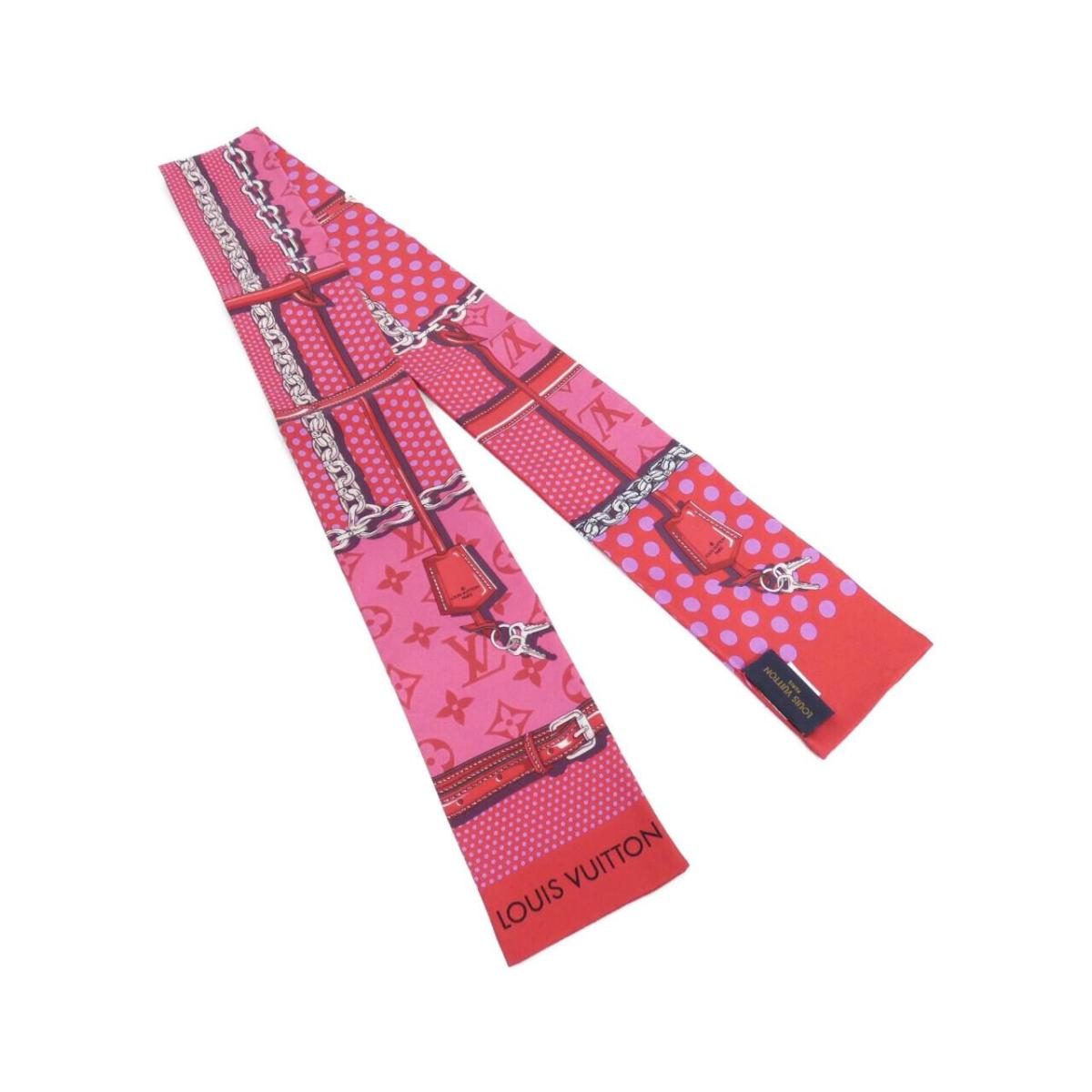 ルイヴィトン　バンドー　コンフィデンシャル　モノグラム　スカーフ　M70637 ルイヴィトンバンドー モノグラム コンフィデンシャル ローズクレール