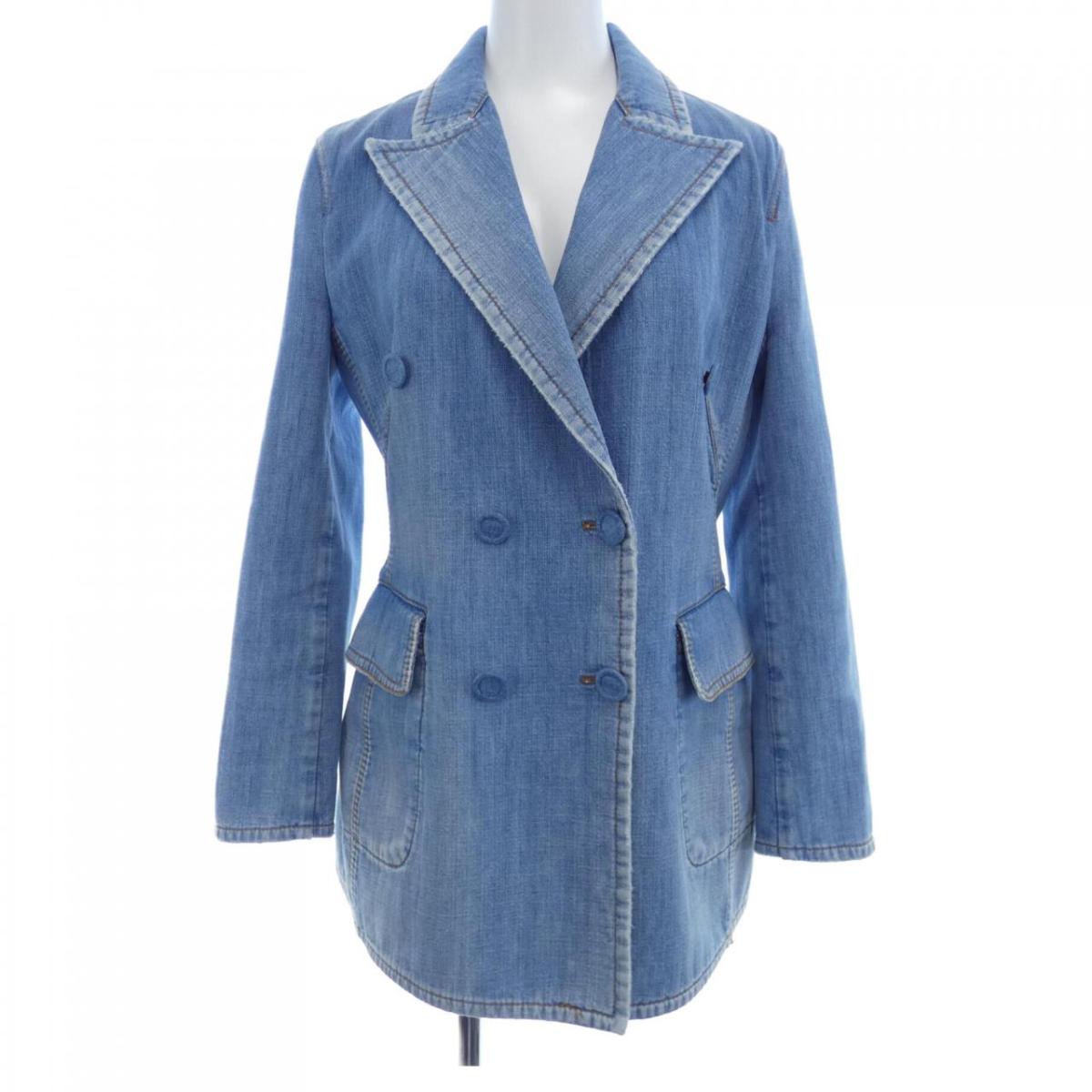 エルマンノシュエルビーノ ERMANNO SCERVINO デニムジャケット【中古】