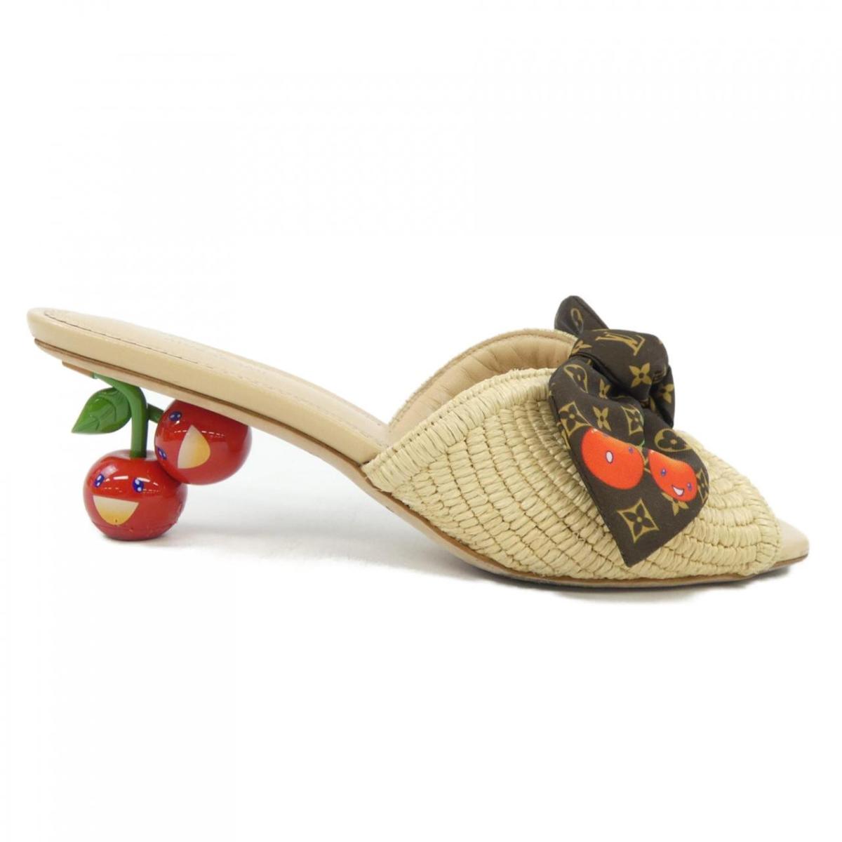 ルイヴィトン LOUIS VUITTON LV×TMシェリーミュール サンダル【中古】