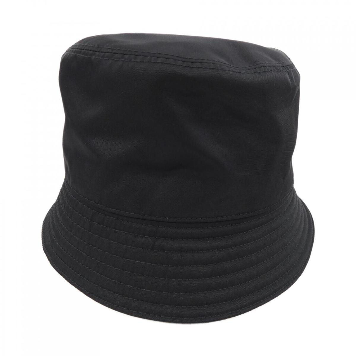 プラダ PRADA トライアングルロゴ 1HC137 2DMI ハット【中古】|KOMEHYO ONLINESTORE 店