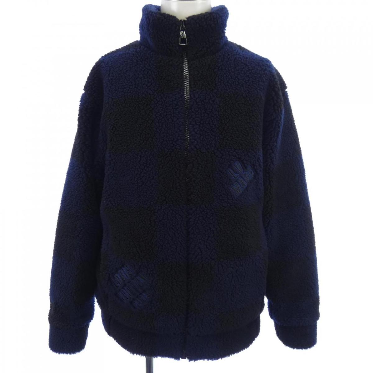 ルイヴィトン LOUIS VUITTON ジャカードダミエフリースブルゾン HMY05WLZ8 ブルゾン【中古】