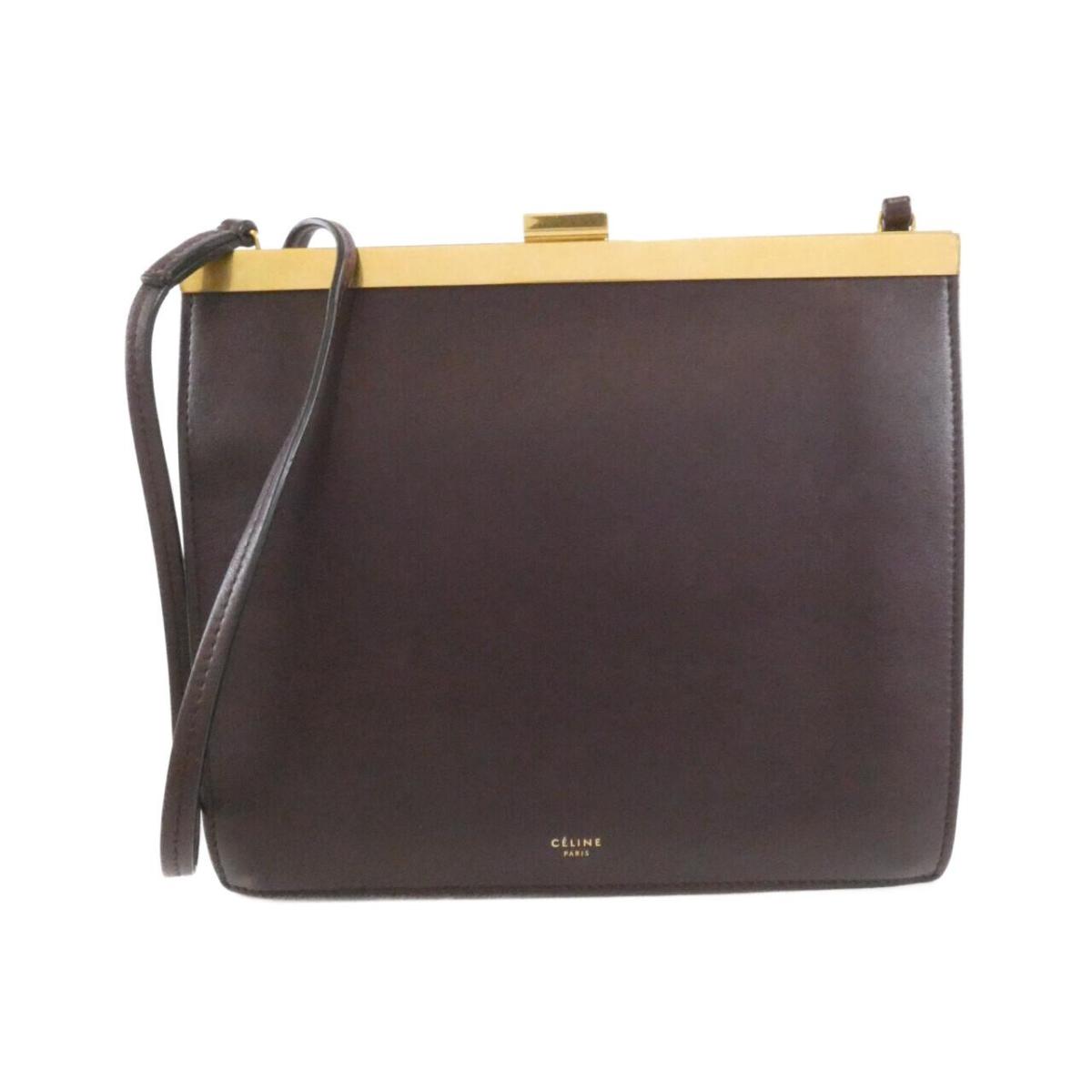 セリーヌ ミニクラスプ 181053ASG(28BX) ショルダーバッグ【中古】